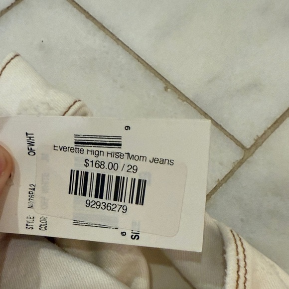 Edyson Olivier Off-White High Rise Jeans - Picture 2 of 3